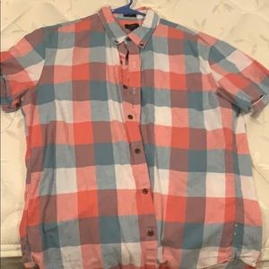 Men’s J. Crew large short sleeve button down
